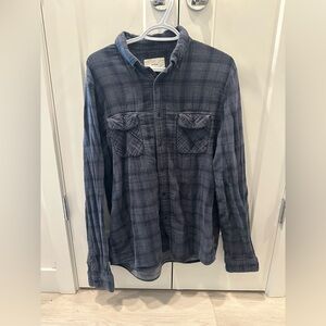 Lifetime 100% Cotton Flannel Button Up